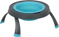 Dexas Pets Elevated Pet Feeder, 4 Cup Capacity - Small/1.5 Cup Capacity / Blue