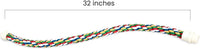JW Pet Comfy Perch For Birds Flexible Multi-color Rope - Medium / 32" - image 3
