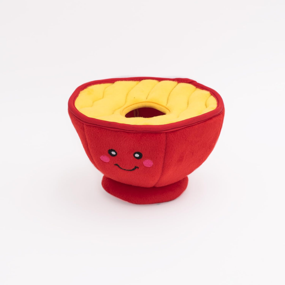 ZippyPaws Burrow Hide & Seek Plush Puzzles, Milk and Cookies - Ramen Bowl - image 3
