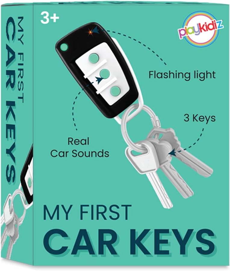 Toy Car Keys, Real Looking Play Toddler Remote Car Key - Keys - image 2