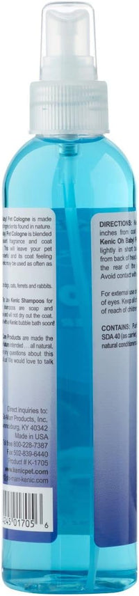 Pet Cologne, Long Lasting Scented Dog & Cat Deodorizing Spray - Baby Powder - image 2