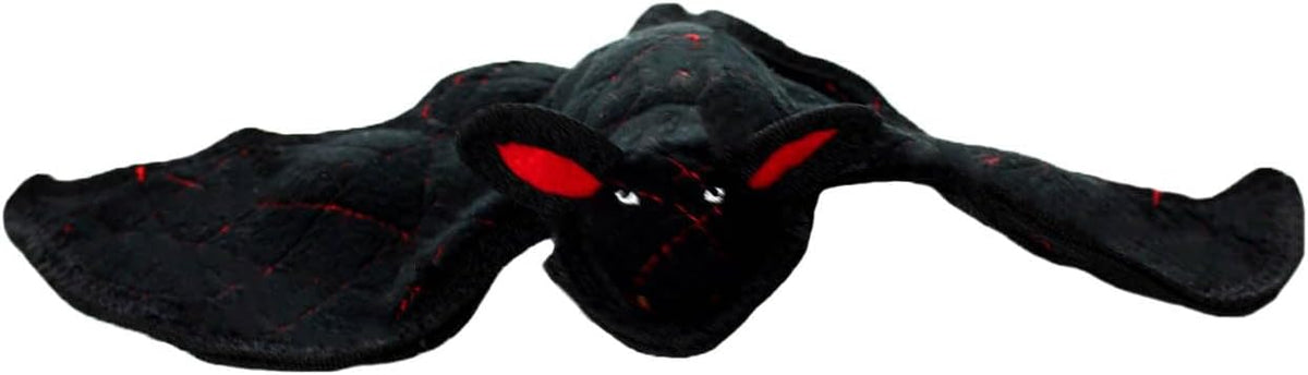 TUFFY Leaping Phrog Ultra Durable Plush Dog Toy – Essentials for Dogs - Black Bat