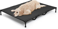 Love&go Elevated Dog Bed with Metal Frame - XL - Black / XLarge- 44x34x5.5 inch - image 3