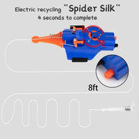 OVERFUN Web Launcher String Shooter Spider Toy Halloween Costumes - Blue - image 3