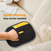 Upgraded pet Hair Removal Gloves, Reusable pet Hair Removal Gloves, 2 pcs cat Hair Removal Devices, Suitable for Clothes, Sofas, Carpets, car Seats. (2PCS Black)