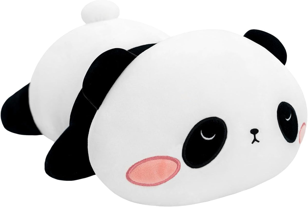 SQEQE Weighted Black Cat Plush - Panda / Large(23.6 Inch)