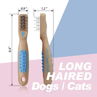 Dog and Cat Grooming Dematting Comb - Knot Remover for Long-Haired and Short-Haired Pets, Ideal for Cats, Dogs, and Rabbits - Durable and Ergonomic Design