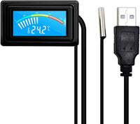 KETOTEK Digital Thermometer Temperature Gauge USB Power Supply - USB Interface - image 2