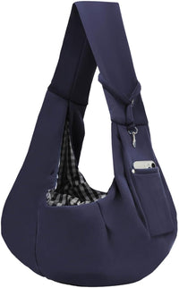 ARZQUT Dog and Cats Carrier Sling - Dark Blue