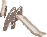 Toddler Slide Large Play Climber Slide PlaySet with Extra Long - Brown