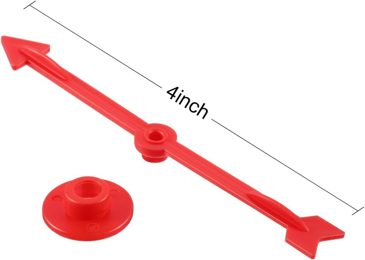 CHENGU 25 Pcs Game Spinners Arrow 4 Inch Plastic for Classroom Party – Fun for Kids & Family - image 4