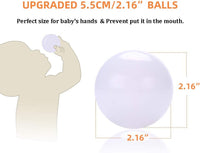 Wonder Space Soft Pit Balls - 100 balls / Pure - White - image 3