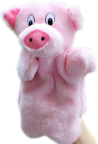 RIY plush rabbit farm animal hand puppet for storytelling and pretend play - view 2