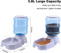 Pet Water Dispenser Station - Waterer + Feeder - image 3
