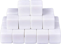 48 PCS 16MM Blank White Dice for Board Games, DIY, Fun - image 3