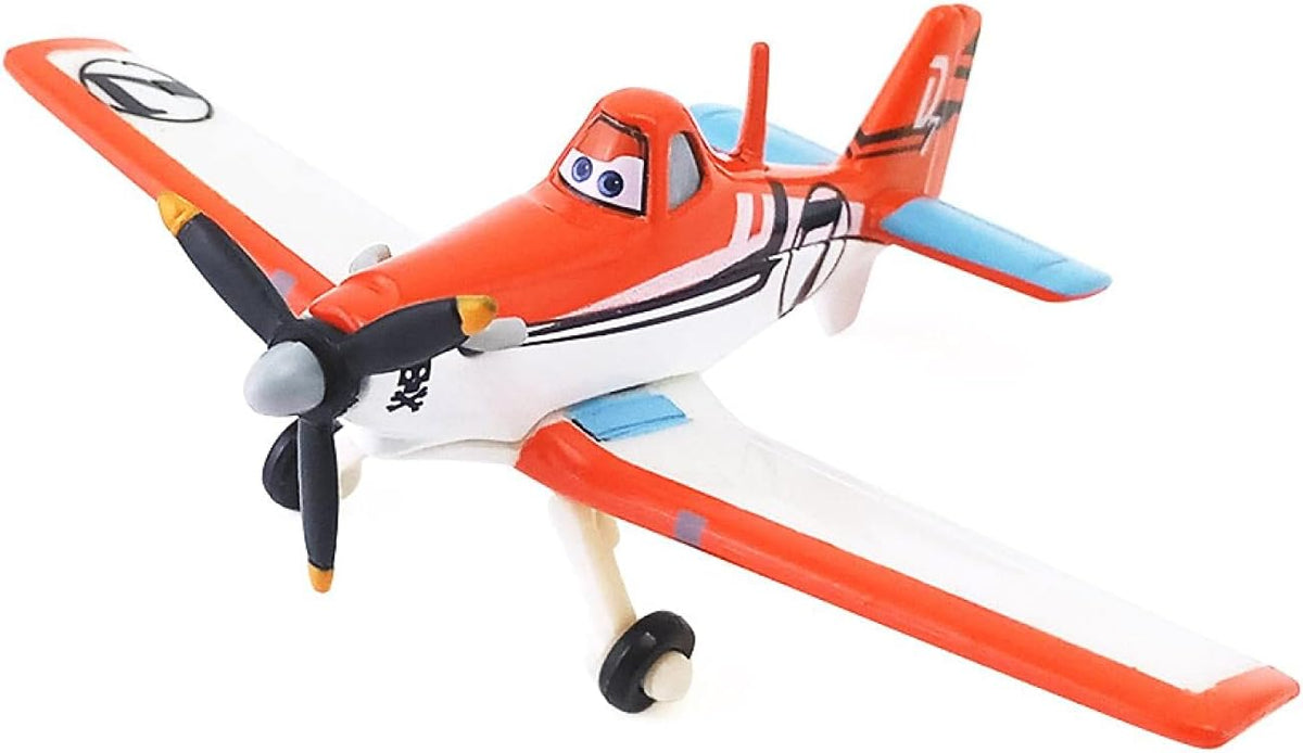 secxifeo Planes No.7 Dusty Crophopper 1:55 Metal Diecast Educational - Multicolor