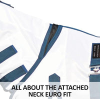 Schneiders Soft Interlock Mesh II Horse Fly Sheets | Superior UV & Insect Protection | Versatile Euro Fit Option | Reflective Safety Design
