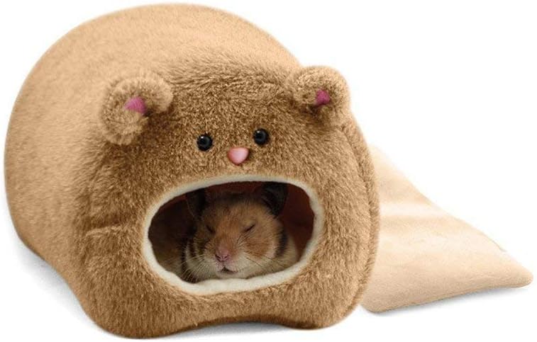 Rat Hamster Warm Bed House Cusion Fleece Hut Hanging Hammock Cute Toy
