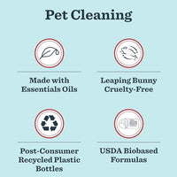 Mrs. MEYER'S CLEAN DAY Pet Multi-Surface Cleaner, Coconut Leaf Scent, 16oz