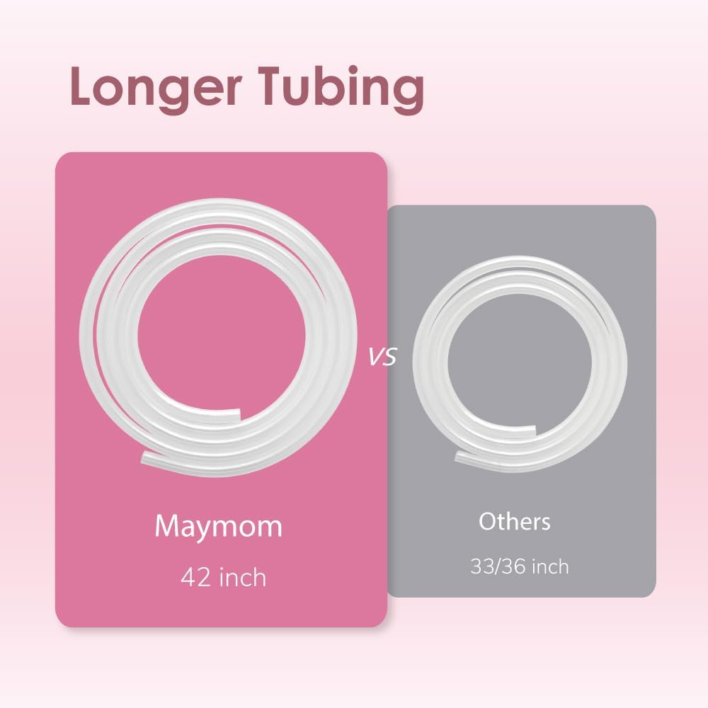 Maymom Breast Pump Replacement Parts Compatible with Spectra S1 - 6 Valve 2 Membrane Tube Bfp - image 4