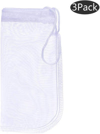 Aquarium Extra Fine Media Filter Bag 7.5"*3.6" 3 Pack – Essentials for Fish - 7.5"*3.6" (3 pack) - image 2