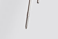 LANDEN 304 Stainless Steel Lily Pipes with Clamps for Rimless Glass Aquarium, Inflow and Outflow Set (Pipe Diameter 6mm)