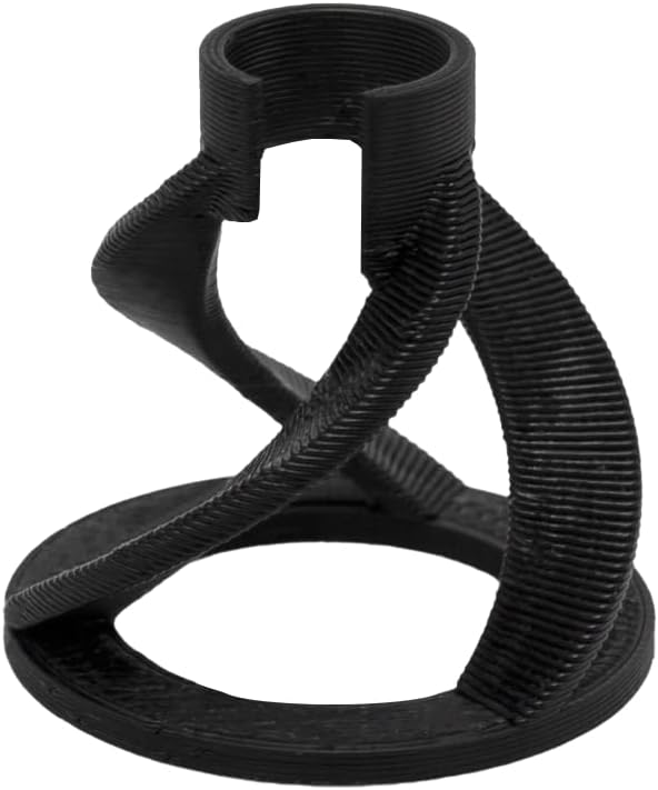 Coral Frag Plug Sand Stands Set of 5 – Essentials for Fish - Standard / Black