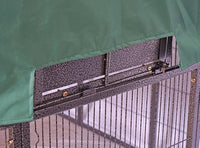 SENY Waterproof Night Cover for Large Walk-in Bird Aviary Cage. (Green Cover Only)