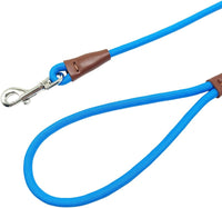 MayPaw Small Rope Dog Leash 6FT 8FT 10FT - 6ft*1/4" / blue - image 3