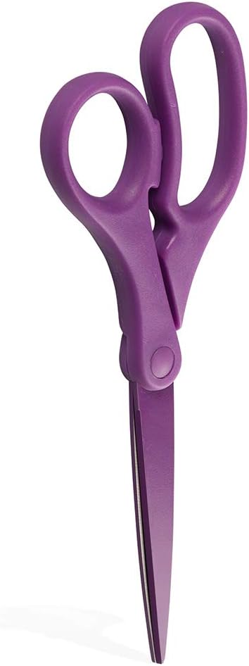 JAM PAPER Multi-Purpose Precision Scissors - Standard (8 Inch) / Purple - image 2