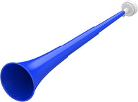 Collapsible Stadium Horn 24 Inch Vuvuzela Trumpet Blow Horns - Blue