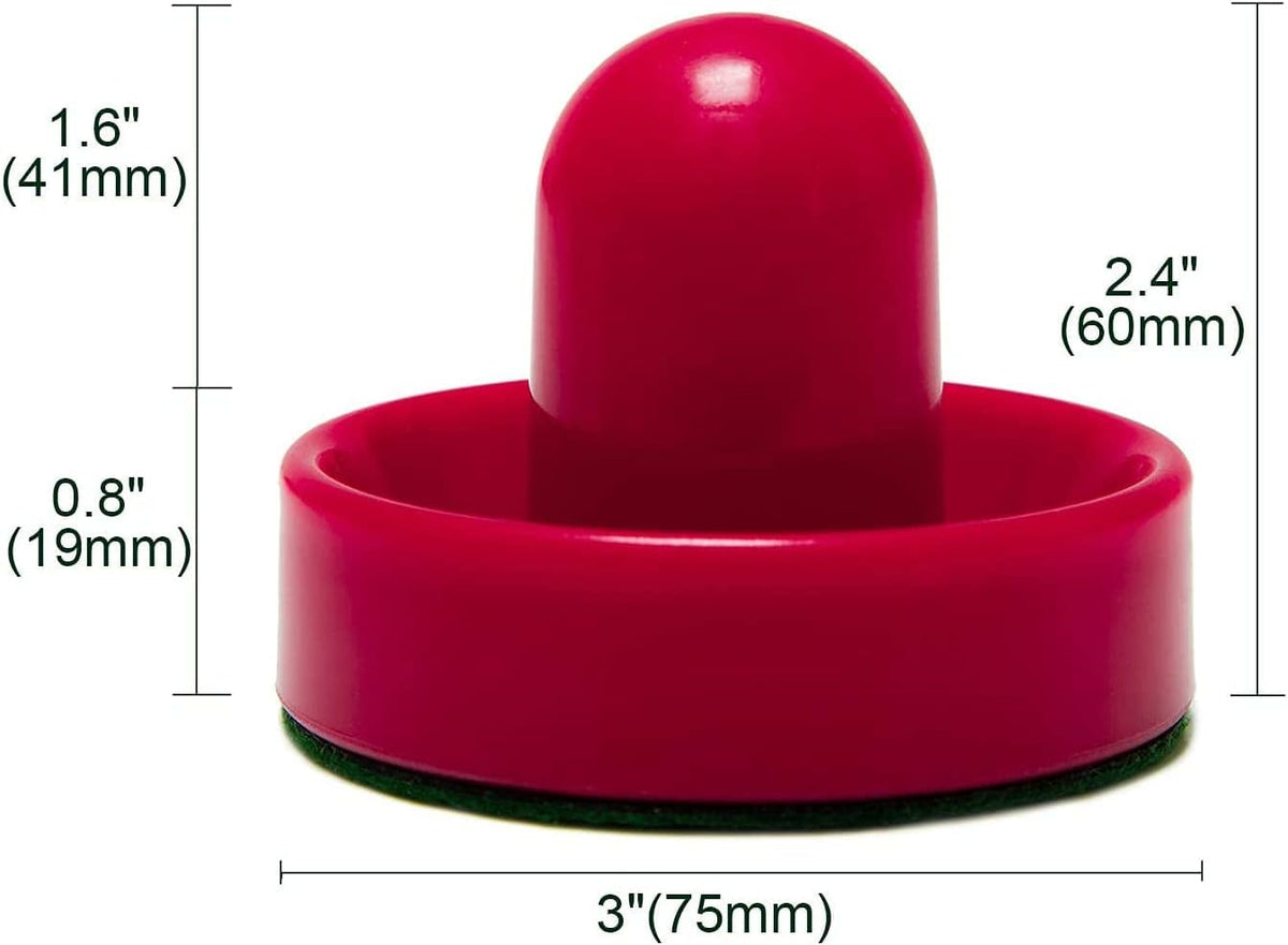 TYRDAN rechargeable floating air hockey puck with 2 strikers and USB charging cable - view 8