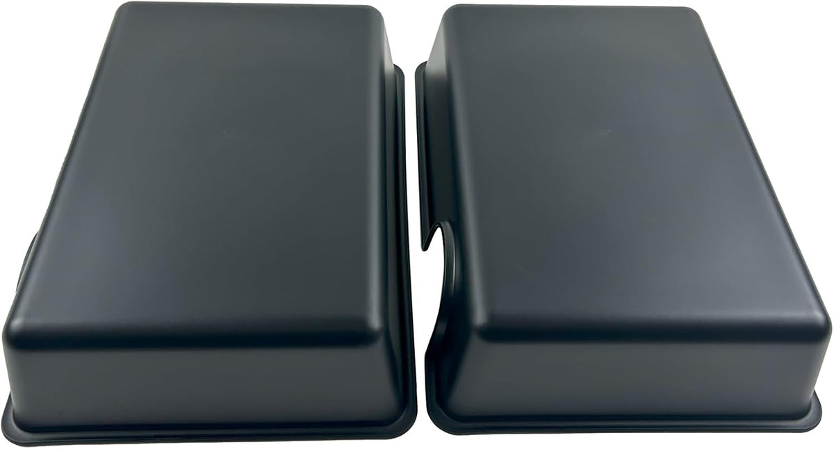 Reptile Hide Cave, Snake Hide for Ball Python & Gecko - Black / X-Large (2 Count)