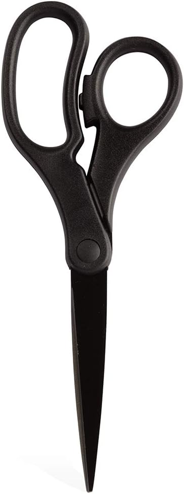 JAM PAPER Multi-Purpose Precision Scissors - Standard (8 Inch) / Black
