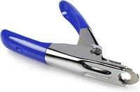 Dog Cat Pets Nail Clippers, Professional Pets Claw Trimmer with Free Nail File, Sharp Stainless Steel Blade, Sturdy Non Slip Handles - for Safe, Professional at Home Grooming