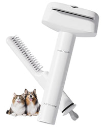 3-in-1 Dog Brush for Shedding, Multifunctional Deshedding Dog Brush for Short Haired Dogs and Cats, Pet Combs for Grooming Matting, Effectively Deshedding and Removes Dirt for Pets
