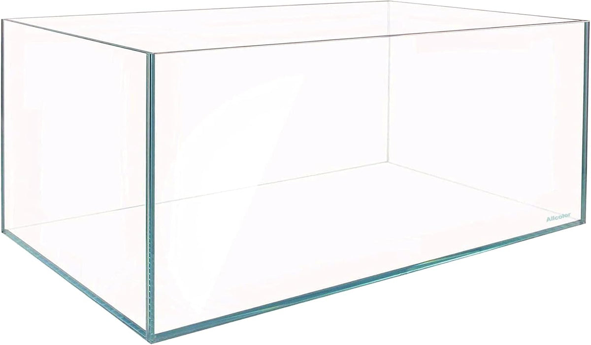 Low Iron Glass Ultra Clear Rimless Aquarium Tank - 34Gal 35.4"L×15.7"W×15.7"H