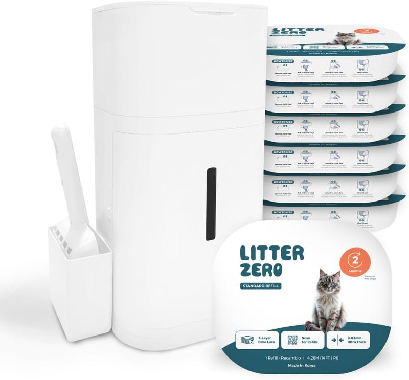 Base Set + 3 Additional Refill Packs – Daily Care for Cats - Base Set + 6 Refills