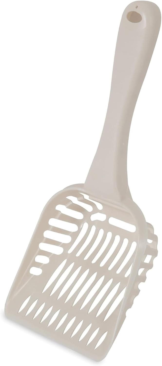 Petmate Litter Scoop for Cats, Jumbo Size - Jumbo (Pack of 12) / Bleached Linen