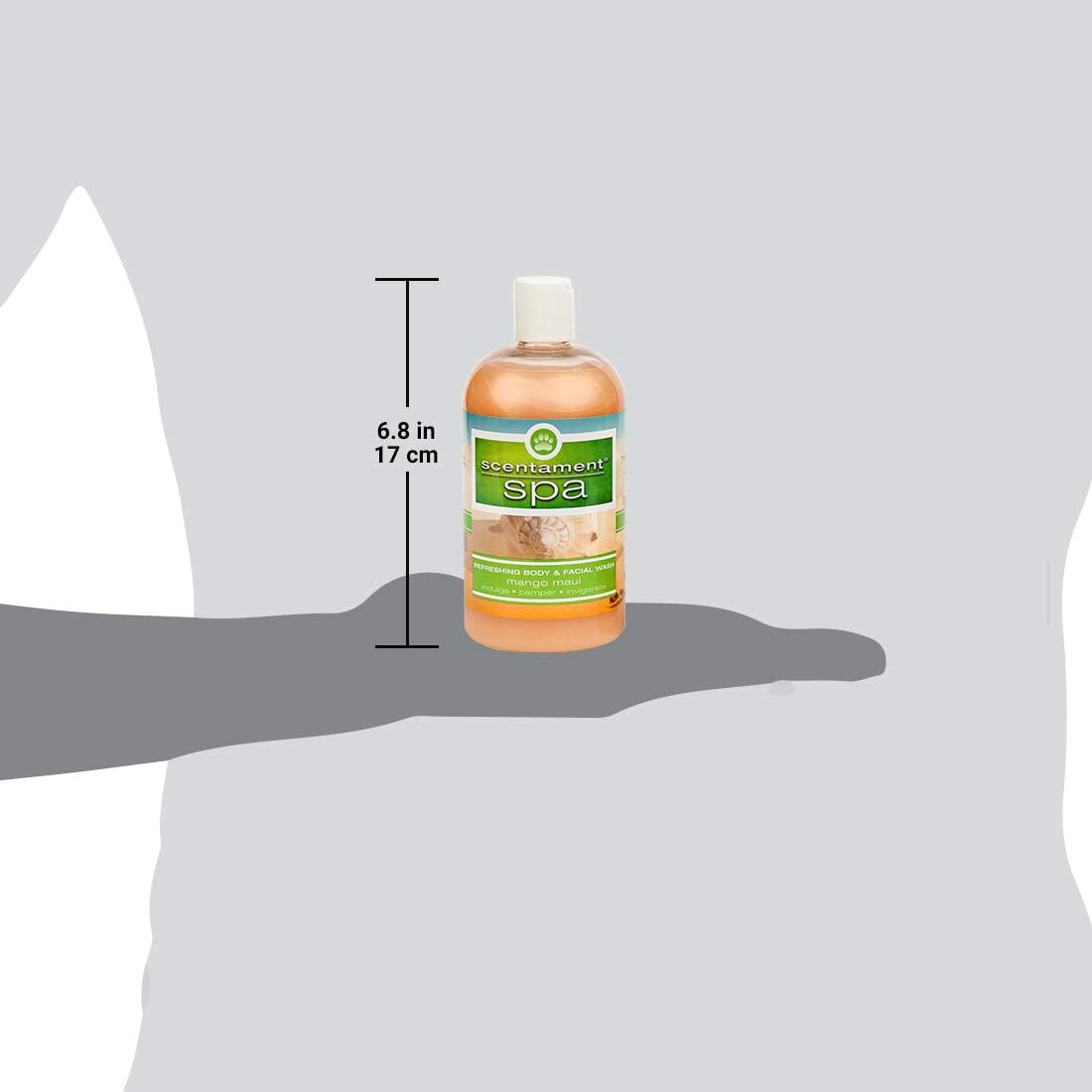 Best Shot Pet Scentament Spa Seasonal Facial & Body Wash - Mango Maui / 16 Fl Oz - image 2