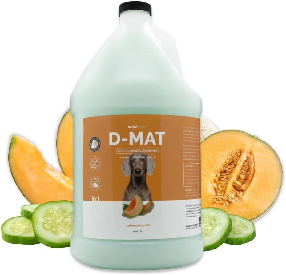 Bark2Basics D-Mat dog conditioner and pet detangler, 16:1 concentrate