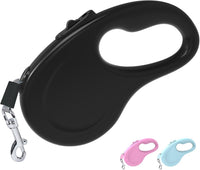 Retractable Dog Leash for Small Medium Dogs - Black
