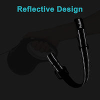 PetBonus Dog Leash Wrist Strap with Lockable Clip for Dog Retractable - Black, Black / 2 Packs - image 4