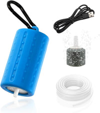 DaToo USB Mini Aquarium Air Pump Ultra Quiet Fish Tank Air Pump - 2W