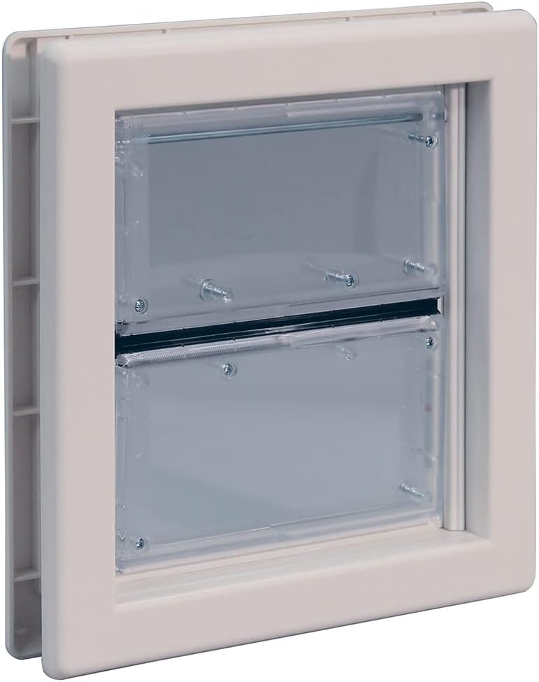 Ideal Pet Products Air Seal Pet Door – Essentials for Dogs - Small - 6.63" x 7.25" Flap Size