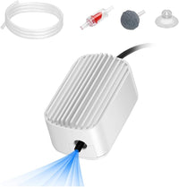 Quiet Aquarium Air Pump 3W Fish Tank Oxygen Aerator Pump with Air - 3W