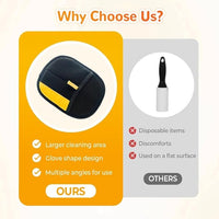 Pet Hair Removal Glove for Cats & Dogs,2025 New Upgrade Pet Hair Remover Electrostatic Gloves,Reusable Pet Hair Remover Glove