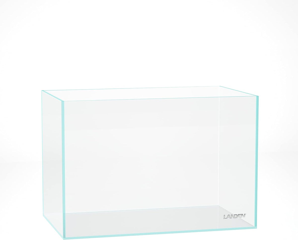 Aquarium 75H 37 Gallon Ultra Clear Glass Rimless Fish Tank – Essentials for Fish - Standard / 10Gal W17.7×D11.8×H11.8 in(45x30x30cm) - image 2