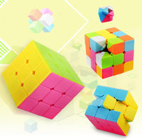 CAILEZHI 3x3 speed cube, 56 mm magic cube puzzle with bright color tiles - view 4