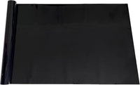 XCNO Black Aquarium Background Fish Tank Film, Static Cling - 74.8" x 23.6" In